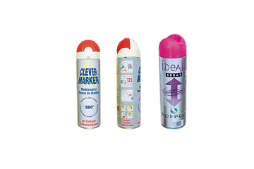 Vermarkung / Markierung > Markier-Spray > Spray 360°-Anwendungen