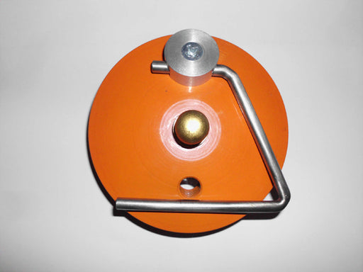 Bodenplatte GB300 - Lattenuntersatz (Frosch), 3,0 KG,mit Metall-Bügel ohne Spitzen