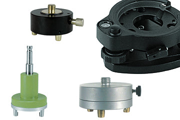 Dreifüße, Adapter, und Einsätze