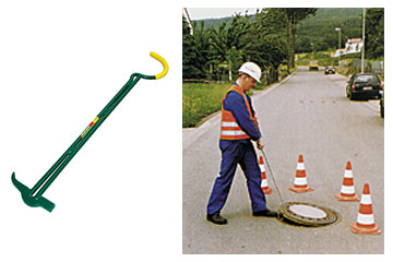 Kanaldeckelhaken / Handhebehaken