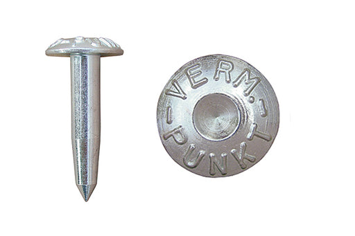 Vermarkungsnagel mit Aufschrift "VERM.-PUNKT" 50/75/100 mm