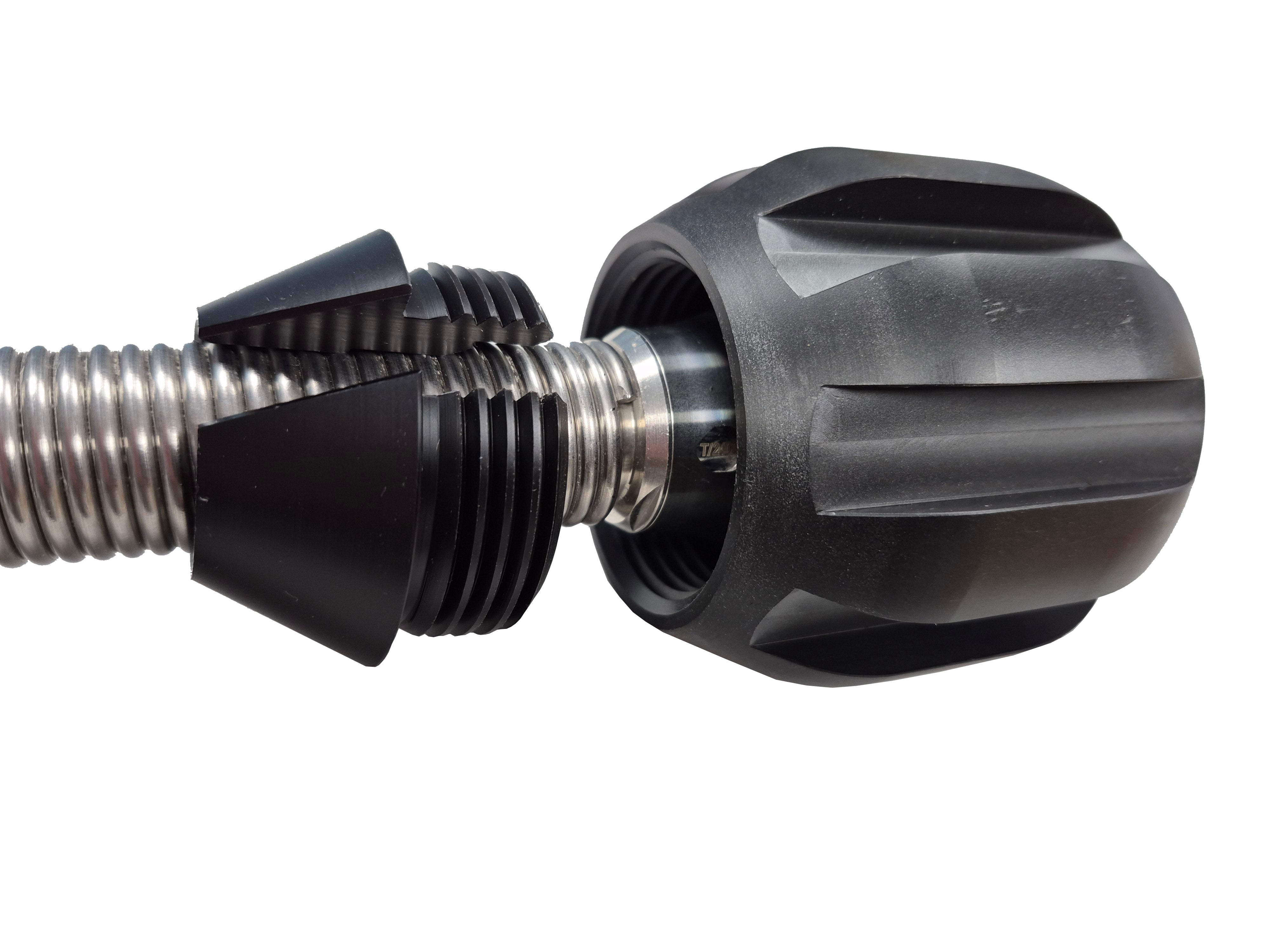 Gleitkufe Kunststoff mit Rollen, Durchmesser von 120 mm bis 250 mm, passend zum Kamerakopf 38 mm