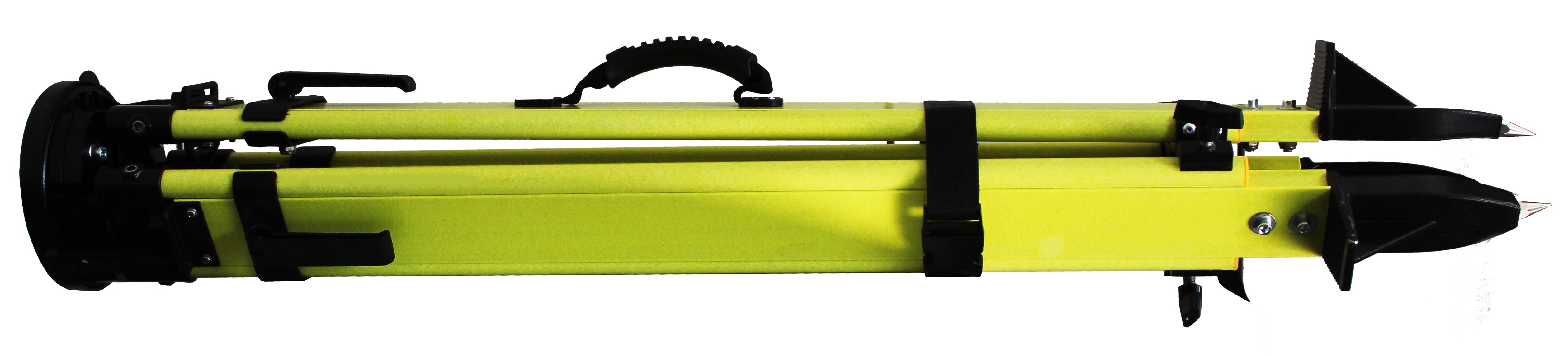 Schweres Stativ aus Fiberglas, Schnell- und Schraubklemmung