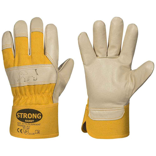 Schweinsvollleder-Handschuhe, Grösse 10,5, KAT 2
