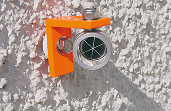 Miniprisma HIP + L-Träger mit Bohrung für M8-Schraube, -30 mm