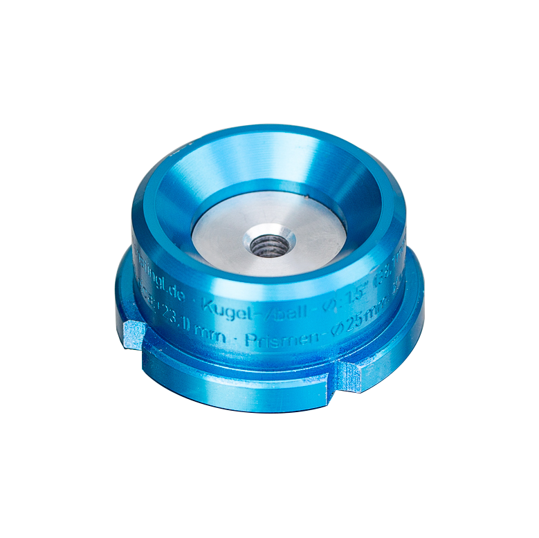 Zentrierbasis kompakt zum Kugelprisma 1,5" (38,1 mm)