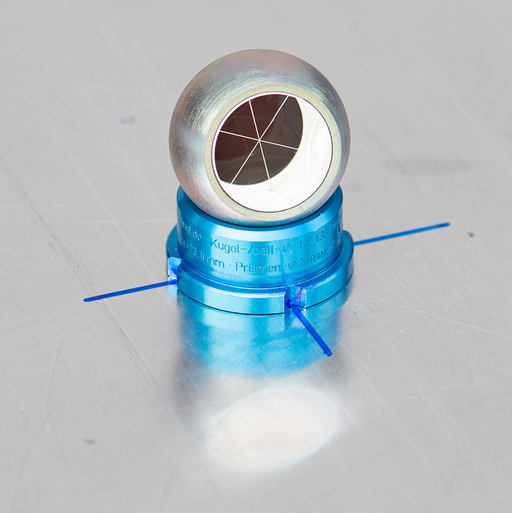 Zentrierbasis kompakt zum Kugelprisma 1,5" (38,1 mm)