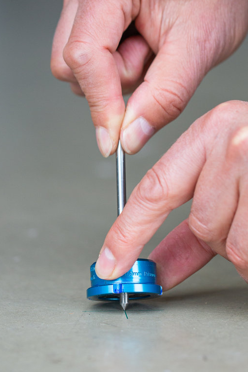 Zentrierstift zur Zentrierbasis kompakt