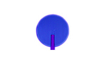 Signalscheibe, Ø 12 cm, blau