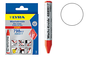 Wachs-Signierkreide PROFI 798, in versch. Farben