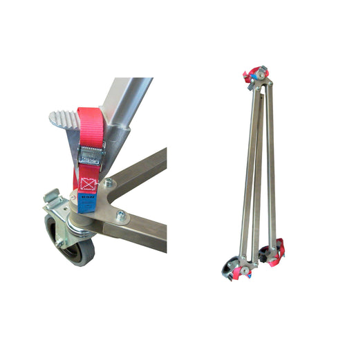 Stativwagen 85cm Rollgestell, gebremst