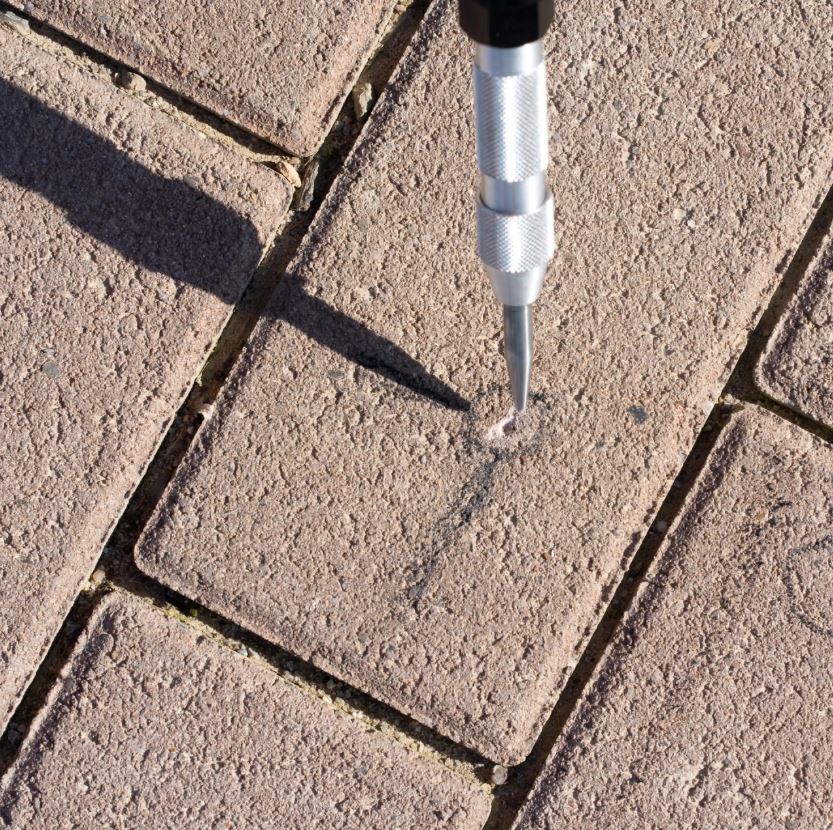 "Punchmarker" Absteckspitze mit Schlagautomatik - Adapter mit 5/8"