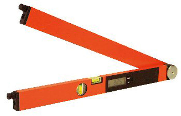 Winkeltronic 605 mm, 2 Lasermodule, rot leuchtender Strahl, Reichweite ca. 20m