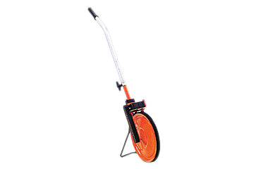 Messrad Präzisionsausführung, Lackierung: leuchtrot (Rolltacho)