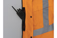 Warnschutz-Regenjacke, leucht-orange / marine, XXXL (3XL)