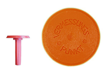 1/2"-Kunststoffkappe OHNE Splint, 60 mm in weiß, rot oder leucht-rot