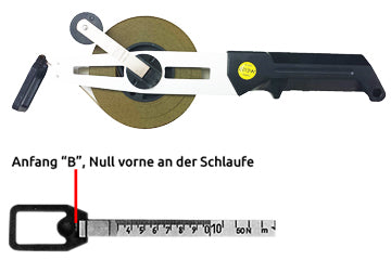 Bandmaß Polyamid B cm 20m