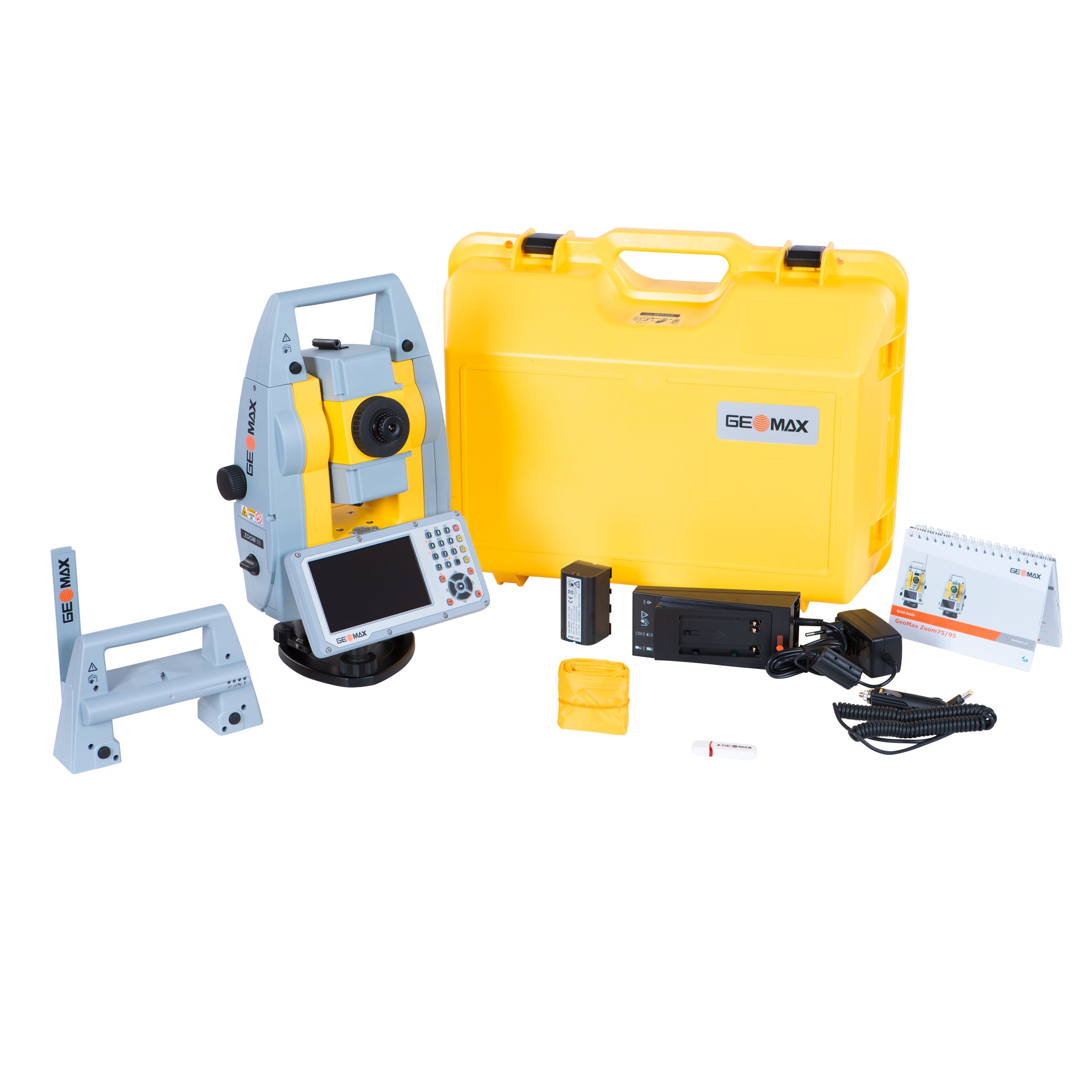 Zoom95 R, 5", A5 Robotik Totalstation Set (500m reflektorlos), LK 3