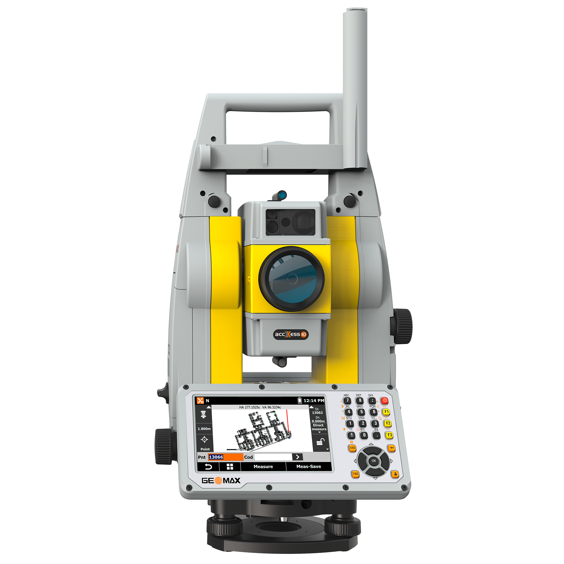 Zoom95 R, 5", A5 Robotik Totalstation Set (500m reflektorlos), LK 3