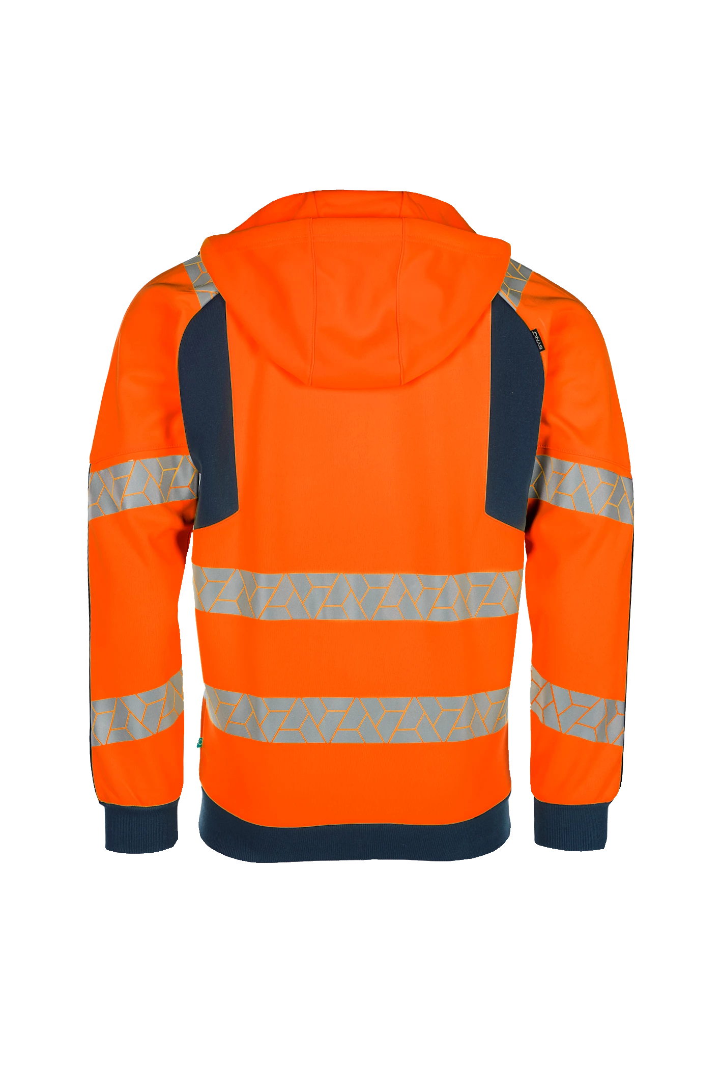 HIGHLIGHT Hoodie m. RV, leuchtgelb oder leuchtorange