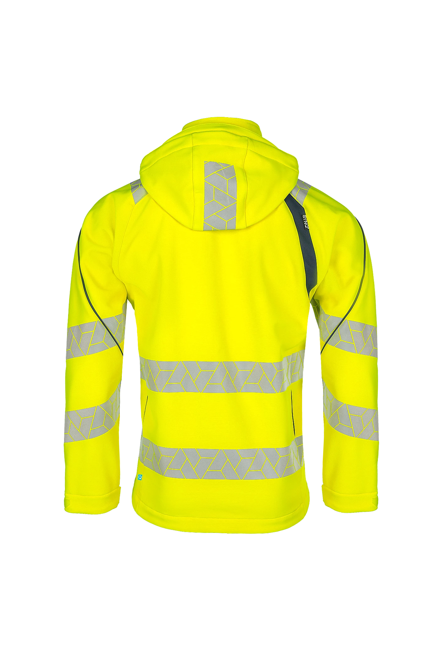 DETEQTOR Softshelljacke m. Kapuze, leuchtgelb oder leuchtorange