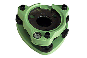 Dreifuß Standard, 3-Klauen-Aufnahme, ohne optisches Lot, grün