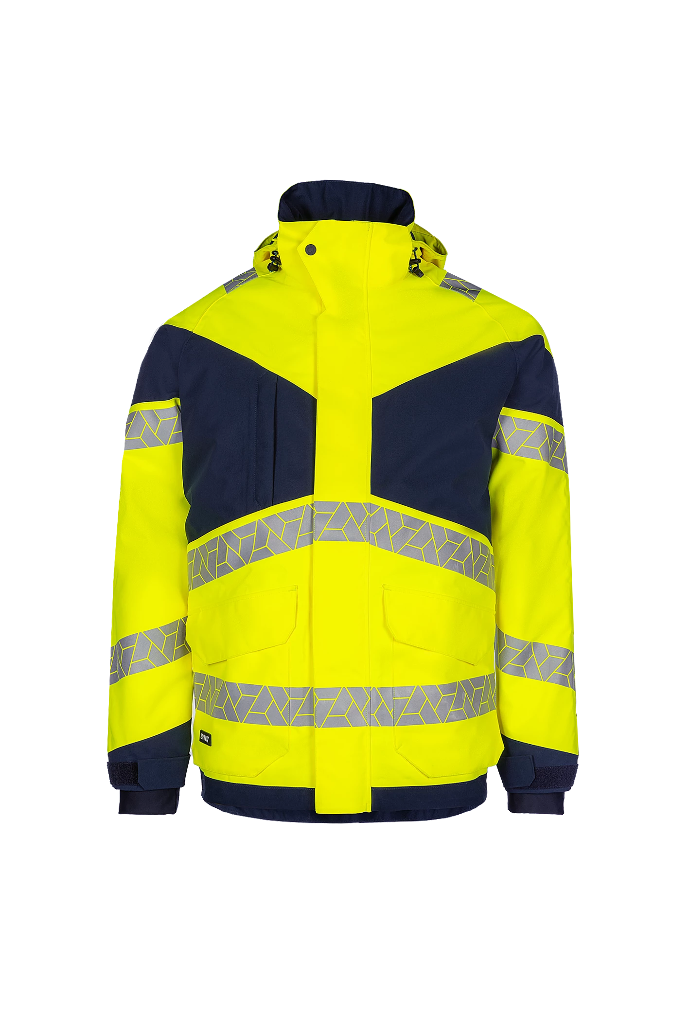 Winterjacke - POINTOUT Größe L, leuchtorange