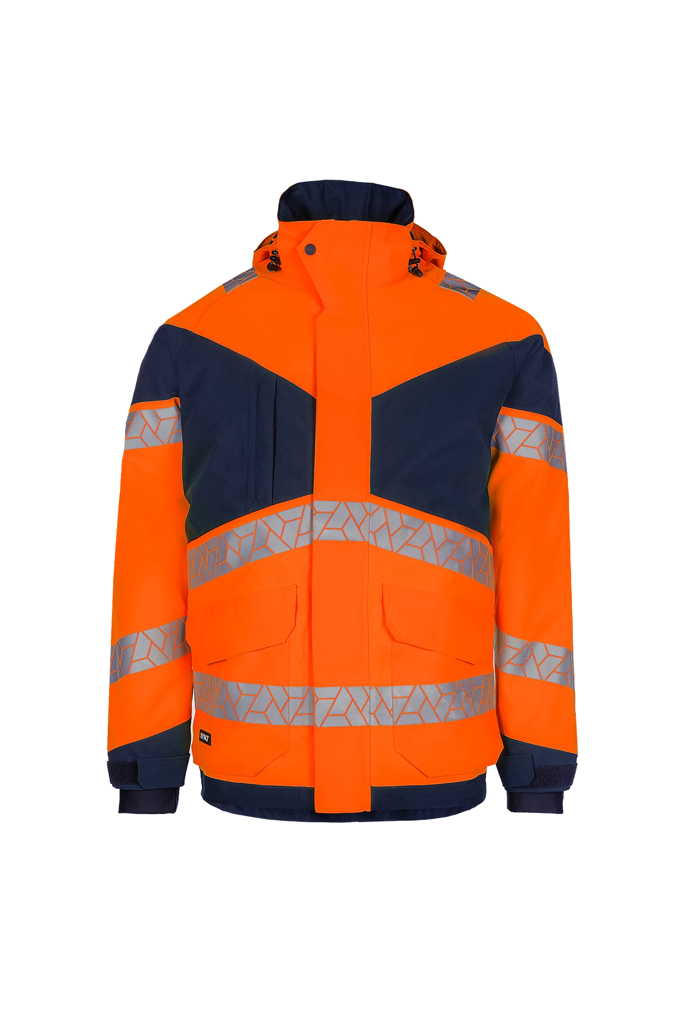 Winterjacke - POINTOUT Größe L, leuchtorange