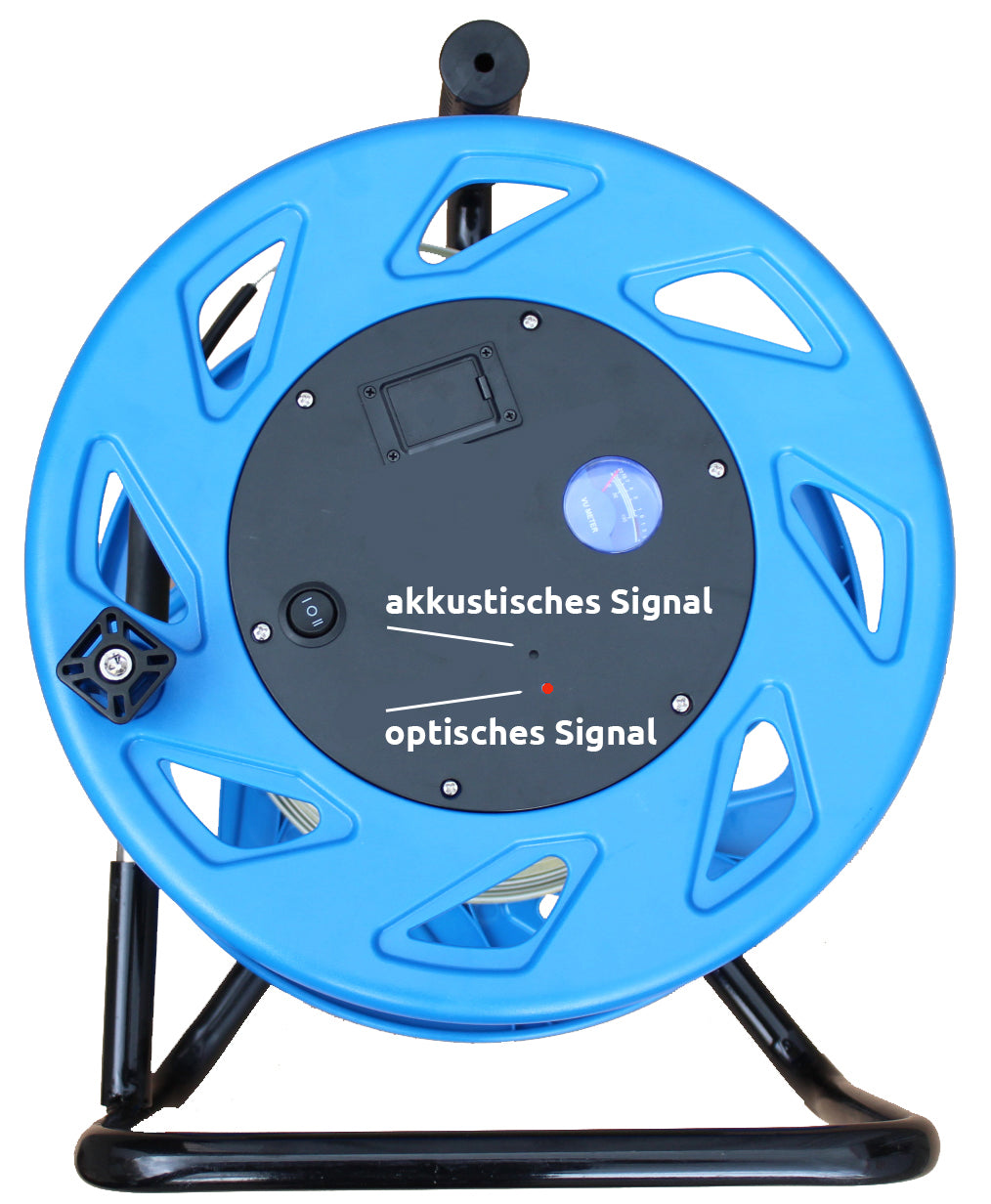 Kabellichtlot auf Stützrahmen Länge 50 m