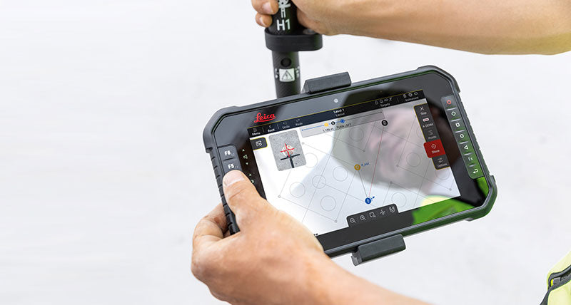 automatisierte Leica iCON iCS50 mit vPen