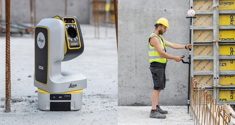 automatisierte Leica iCON iCS50 mit vPen