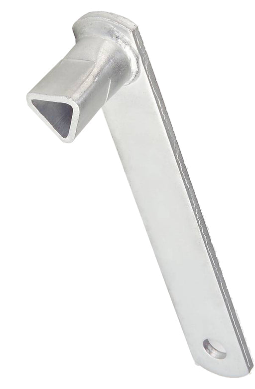 Poller-Schlüßel (DIN3223), Dreikantschlüßel verzinkt, Länge 20 cm