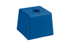 FENO-Standard-Kopf, blau, 90 x 90 x 65 mm - Ohne Aufschrift
