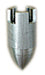 FENO-Untervermarkung, Aluminium, Länge 6 cm
