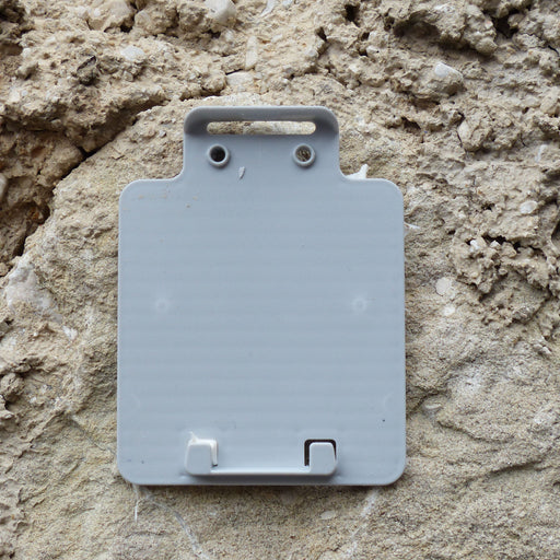 RSFP-80G Wiederaufnahmepunkt aus Kunststoff, grau