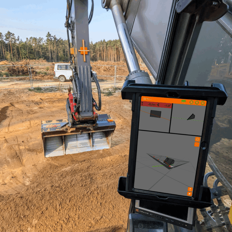 excav PILOT 3D Bagger-Steuerung