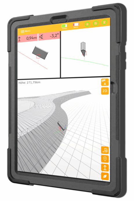 excav PILOT 3D Bagger-Steuerung