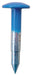 Vermarkungsnagel, großer Kopf, 60 mm, blau