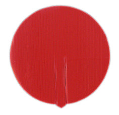 Signalscheibe, Ø 12 cm, rot