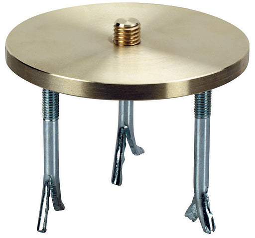 Mauerplatte aus Messing mit