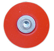 Unterlegscheibe für Mini-Vermarkungsnagel, rot
