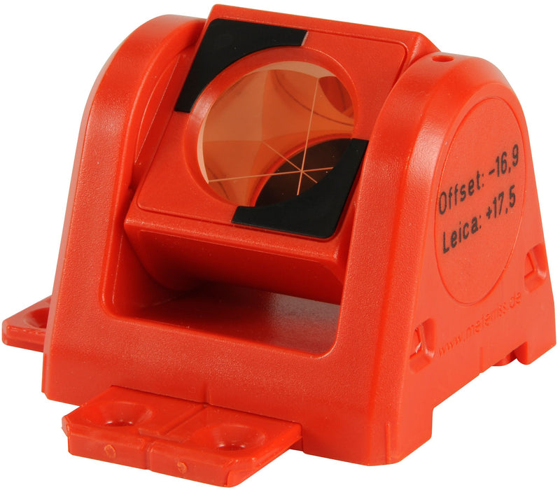 RSMP380R-C drehbares Mini-Prisma rot, kupferbeschichtet, Ø 25,4 mm